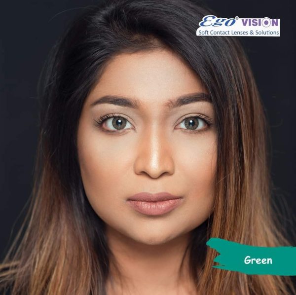 Ego Vision Contact Lens color:green
